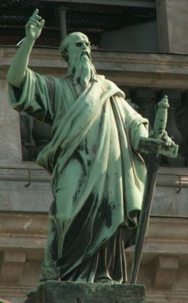 Апостол Павел мечь Исаакиевский собор